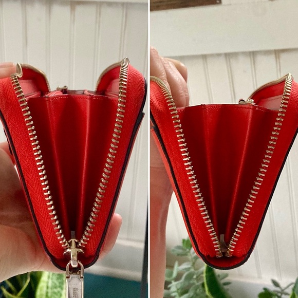 ❌SOLD❌ Kate Spade ✨HP✨ Customized Morgan Zip-around Continental Wallet - Picture 10 of 15